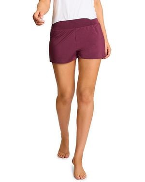 Commando Butter Relaxed Shorts - Purple