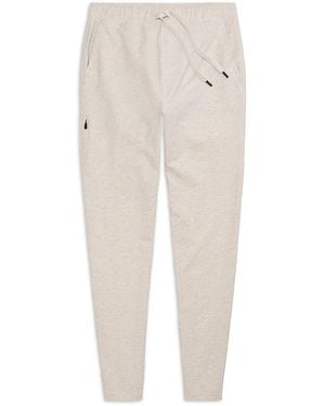 Mack Weldon Ace Classic Drawstring Sweatpants - White