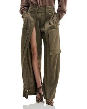 DARKPARK Adriana Zip Leg Cargo Pants - Green