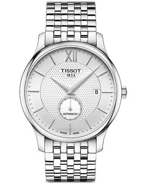 Tissot Tradition Watch, 40Mm - Metallic