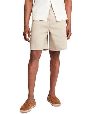 Ted Baker Culves 9.5 Linen Blend Shorts - Natural