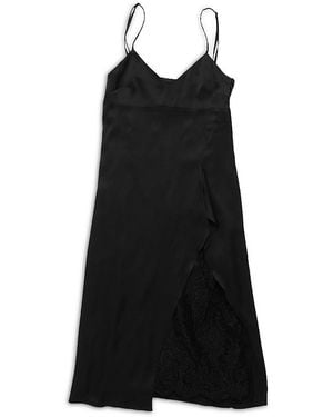 Acne Studios Lace Inset Dress - Black