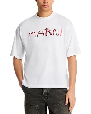 Marni Logo Tee - White