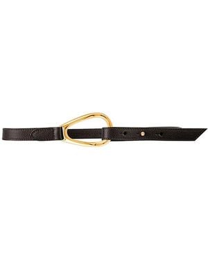 VAINCOURT L'Adorable Leather Belt - White