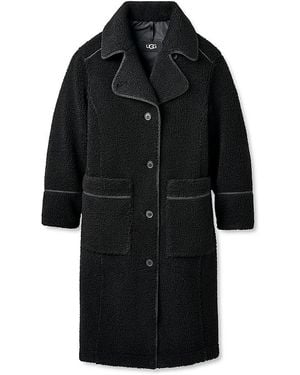 UGG Sema Fluff Coat Coat - Black