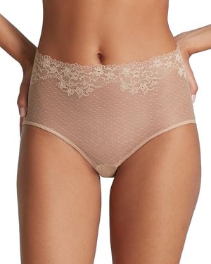 Commando Double Take High Rise Bikini - Brown