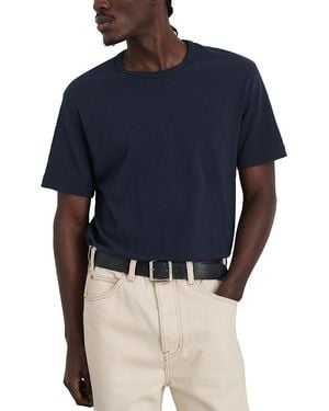 Alex Mill Standard Cotton Slub Tee - Blue