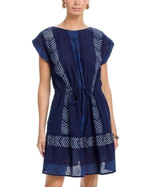 Velvet By Graham & Spencer Chantel Cap Sleeve Dress - Blue