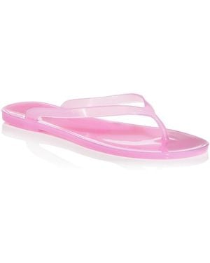 Aqua Clara Flip Flops - Pink