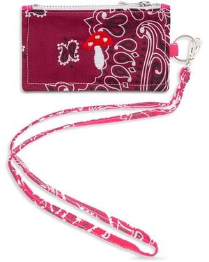 Call it By Your Name Bandana Card Holder - Red