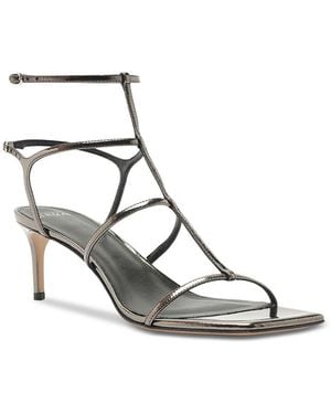Alexandre Birman Amanda 60 Embellished Sandals - Metallic