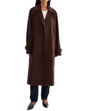 Lamarque Trench Coat - Brown