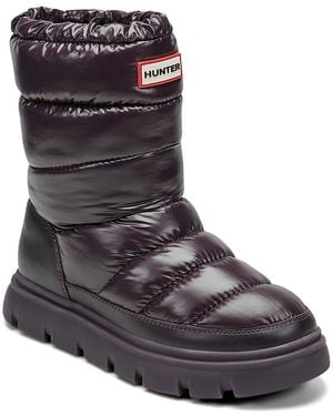 HUNTER Maribels Waterproof Snow Boot - Brown