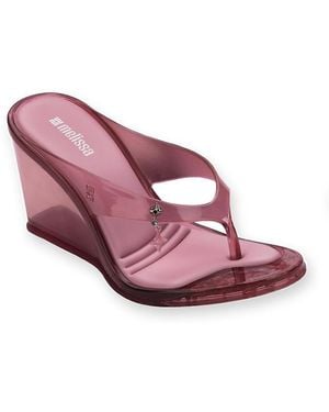 Melissa Nabeela Wedges - Pink
