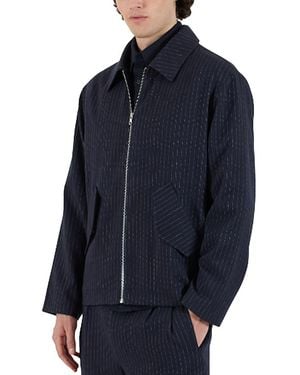 KROST College Pinstripe Jacket - Blue