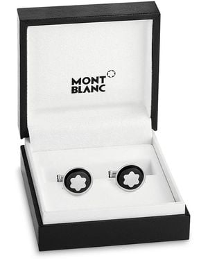 Montblanc Snowcap Cufflinks - Black