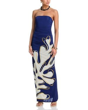 Cala De La Cruz Daphne Dress - Blue