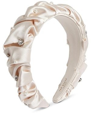 Ted Baker Mellsi Rhinestone Detail Headband - White