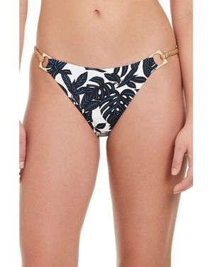 Red Carter Cheeky Bikini Bottom - Blue