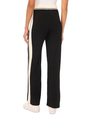 Vince Camuto Contrast Trim Track Pants - Black