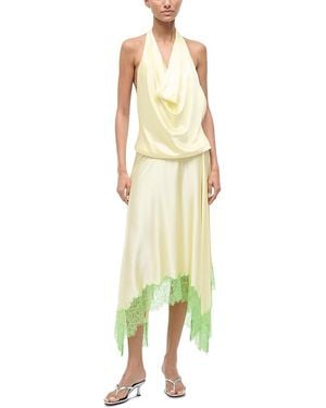 STAUD Elira Dress - Metallic