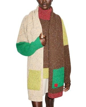MAX&Co. Mcalago Wool Chunky Scarf - Green