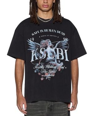 Ksubi Spirit Ekcess Oversized Graphic Tee - Black