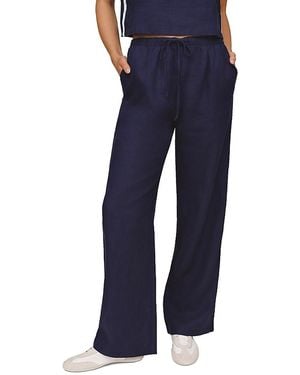 Bella Dahl Sport Stripe Pants - Blue
