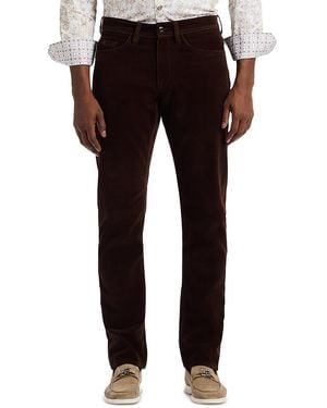 Robert Graham Celestial Straight Fit Velvet Pants - Black