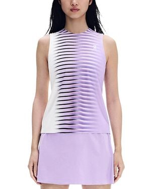 On Shoes Court Tank Edge Top - Purple