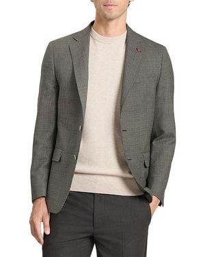 Ted Baker Winfred Mini Check Jacket - Gray