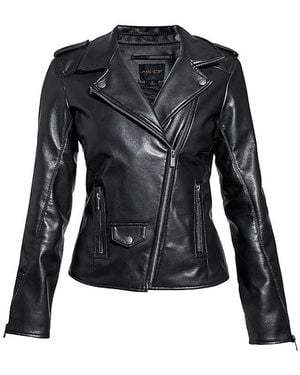 AS by DF Cult Recycled Leather Jacket - Black