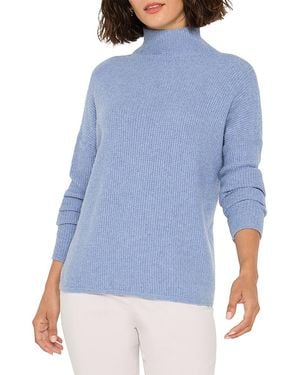 NIC+ZOE Waffle Tuck Jumper - Blue