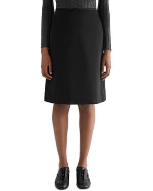 Jil Sander Radzimir A-Line Technical Skirt - Black