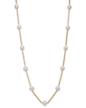 Jorge Adeler 18K Sea Cultured South Sea Pearl Long Statement Necklace, 36 - Metallic
