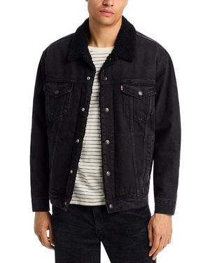 Levi's Relaxed Fit Sherpa Jean Jacket - Black