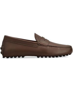 Tod's Mocassino Gommino Penny Loafers - Brown
