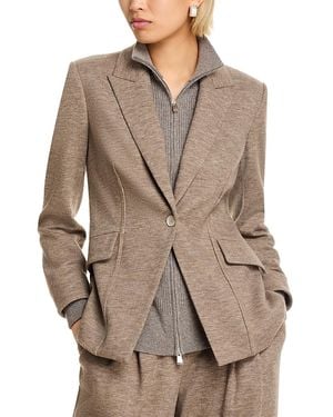 Jonathan Simkhai Auden Blazer Coat - Grey