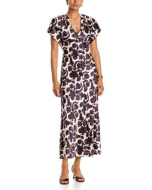 Veronica Beard Redgrave Printed Maxi Dress