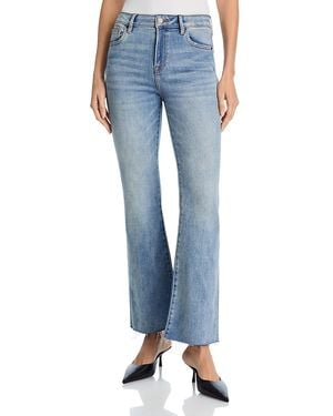 Aqua High Rise Bootcut Jeans - Blue