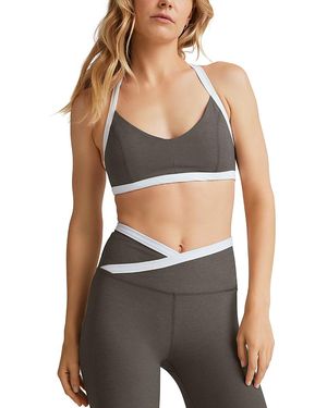 Beyond Yoga Spacedye Outlines Sports Bra - Black