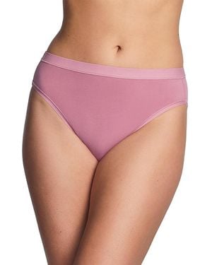 Wacoal Understated Cotton High Cut - Purple
