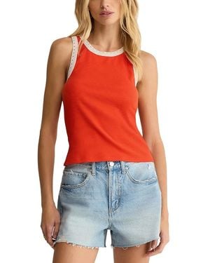 Z Supply Clarke Tank Top - Red