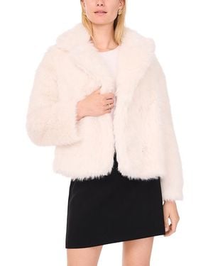 1.STATE Faux Fur Jacket - White