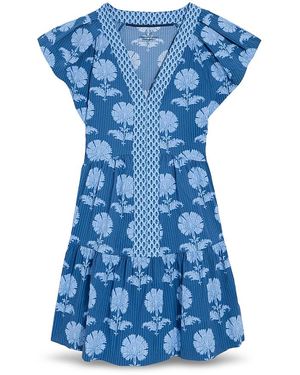 Vineyard Vines Printed Sophie Harbor Dress - Blue