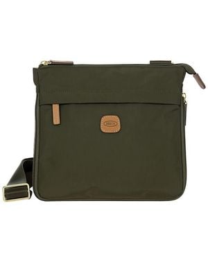 Bric's X-Travel Expandable Shoulder Bag - Green