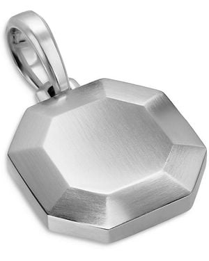 David Yurman Faceted Amulet - Gray