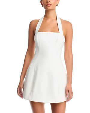 Bardot Nevelle Hourglass Halter Minidress in Pink | Lyst