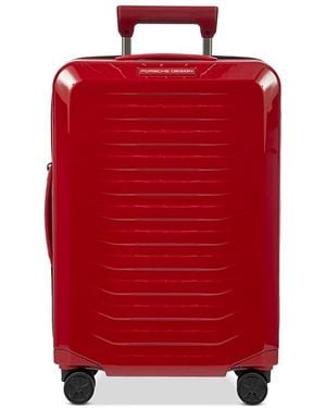 Porsche Design Roadster Hardcase 21 Expandable Spinner Suitcase - Red