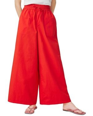 Splendid Mallory Poplin Pants - Red